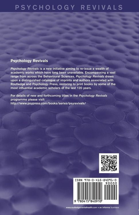 Produktbild: Personality Structure and Measurement (Psychology Revivals)