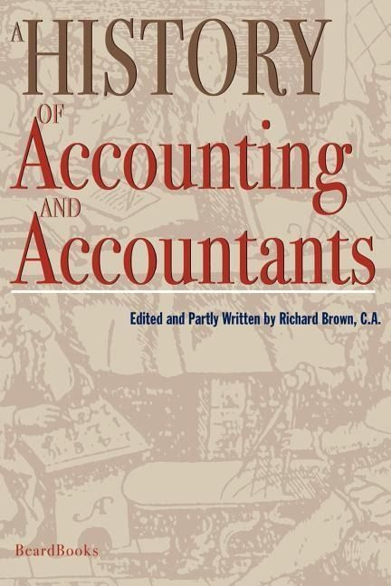 Produktbild: A History of Accounting and Accountants