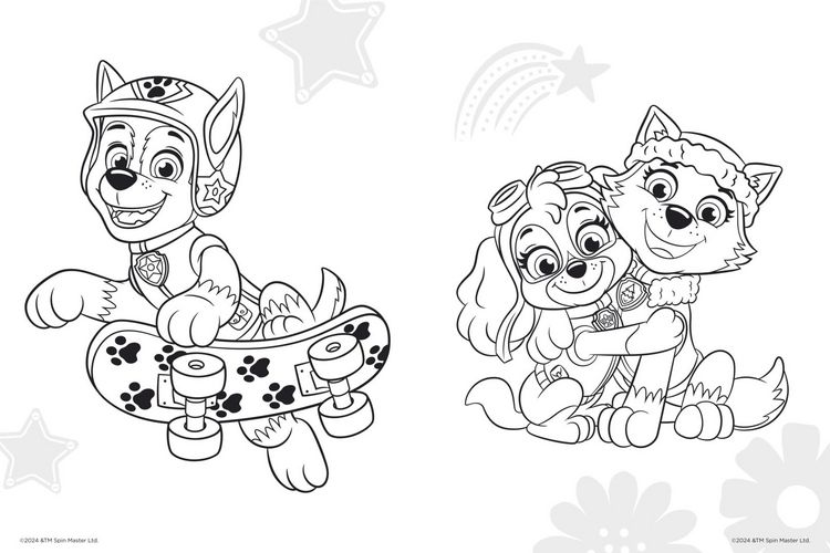 Produktbild: PAW Patrol Mitmachbuch: Malspa&szlig; mit Fensterstickern