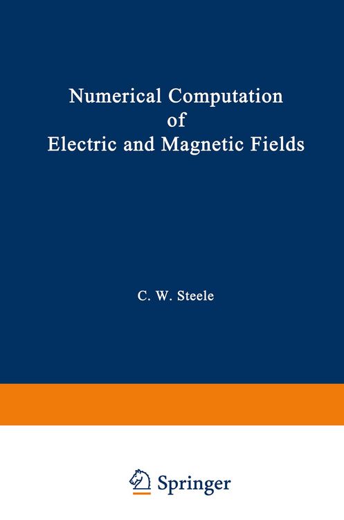 Produktbild: Numerical Computation of Electric and Magnetic Fields