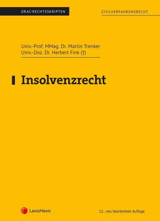 Produktbild: Insolvenzrecht