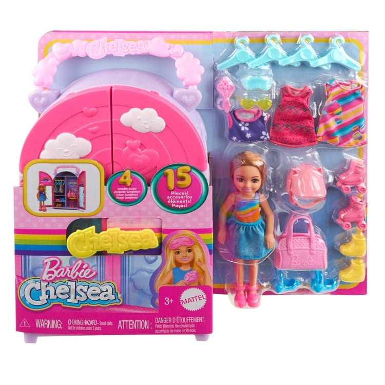 Produktbild: Barbie Chelsea Kleiderschrank Spielset