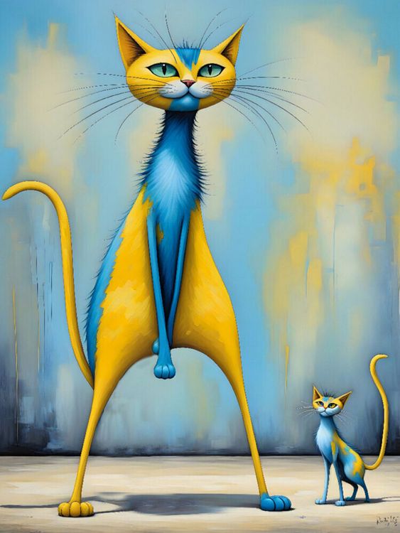 Produktbild: CALVENDO Puzzle Katzen - Der Revoluzzer | 1000 Teile Lege-Gr&ouml;&szlig;e 64x48cm Foto-Puzzle f&uuml;r gl&uuml;ckliche Stunden