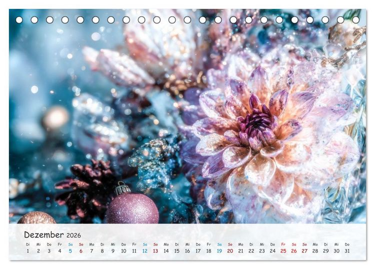 Produktbild: Florale Kompositionen (Tischkalender 2026 DIN A5 quer), CALVENDO Monatskalender
