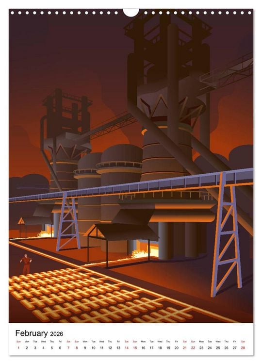 Produktbild: Ilkeston, Past and Present (Wall Calendar 2026 DIN A3 portrait), CALVENDO 12 Month Wall Calendar