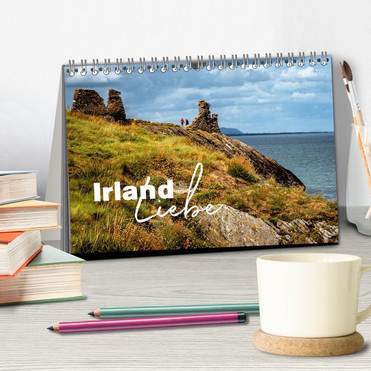 Produktbild: Irland-Liebe (Tischkalender 2026 DIN A5 quer), CALVENDO Monatskalender