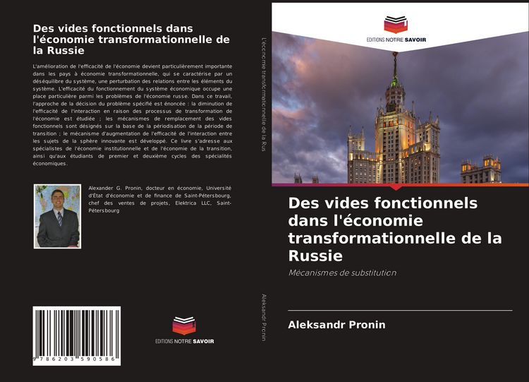 Produktbild: Des vides fonctionnels dans l'&eacute;conomie transformationnelle de la Russie