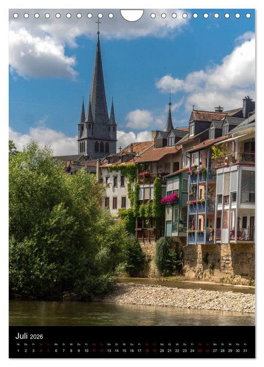 Produktbild: Bad Kreuznach - Kleinod an der Nahe. (Wandkalender 2026 DIN A4 hoch), CALVENDO Monatskalender
