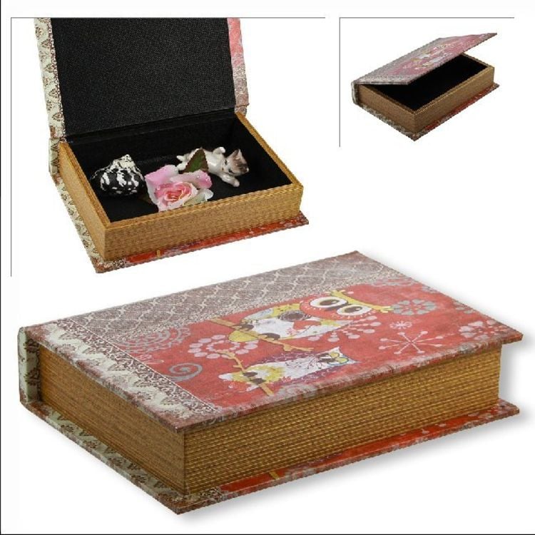Produktbild: Box im Buch Look Mini