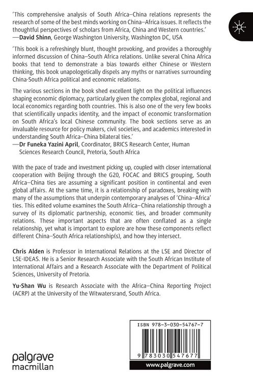 Produktbild: South Africa&ndash;China Relations