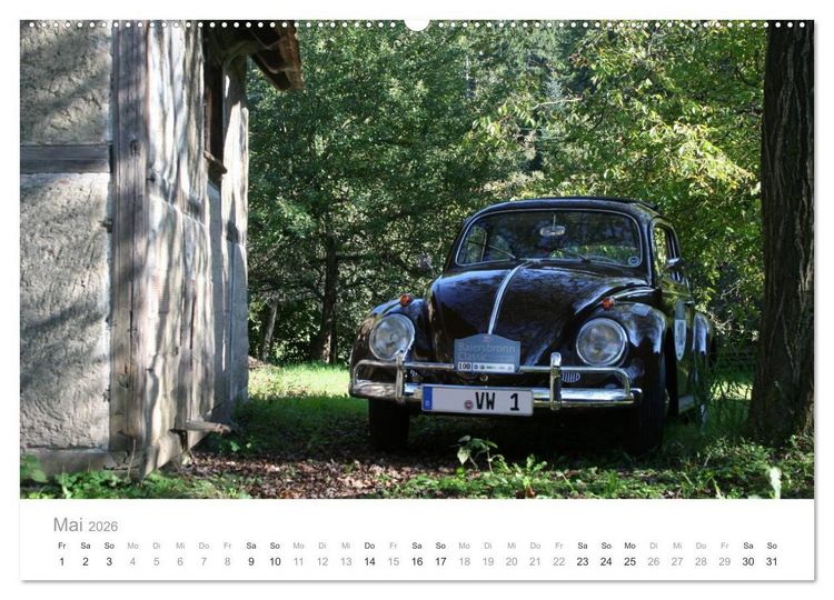 Produktbild: Oldtimer unterwegs - Mobile Rarit&auml;ten auf Tour (Wandkalender 2026 DIN A2 quer), CALVENDO Monatskalender