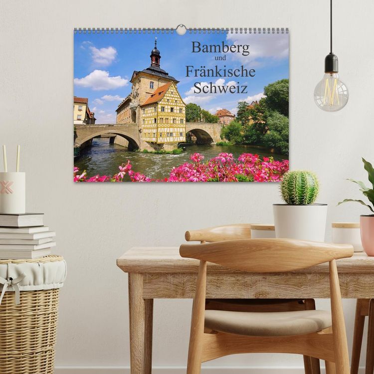 Produktbild: Bamberg und Fr&auml;nkische Schweiz (Wandkalender 2026 DIN A3 quer), CALVENDO Monatskalender