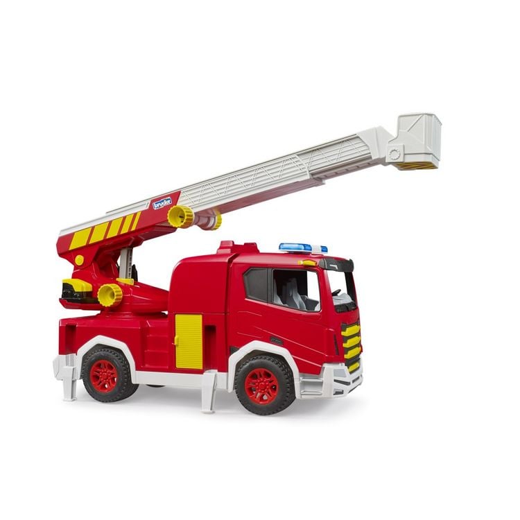 Produktbild: bruder 03472 ROADMAX Feuerwehr-Drehleiter