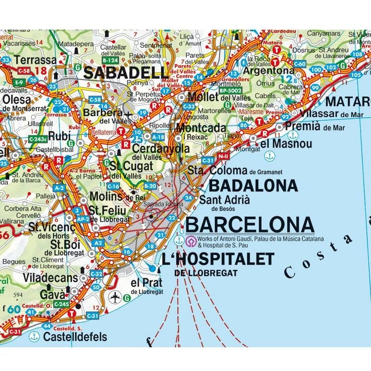 Produktbild: Freytag & berndt Stra&szlig;enkarte Pyren&auml;en, Frankreich - Spanien - Andorra 1:400.000