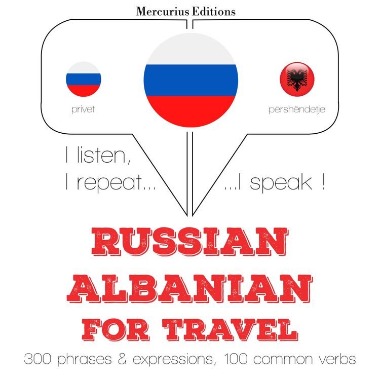 Produktbild: Travel words and phrases in Albanian