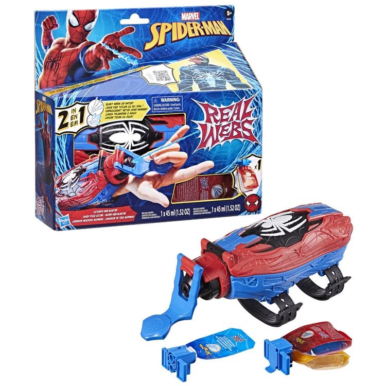 Produktbild: Hasbro F87345L0 - Marvel Spider-Man Real Webs Ultimate Super-Web-Blaster