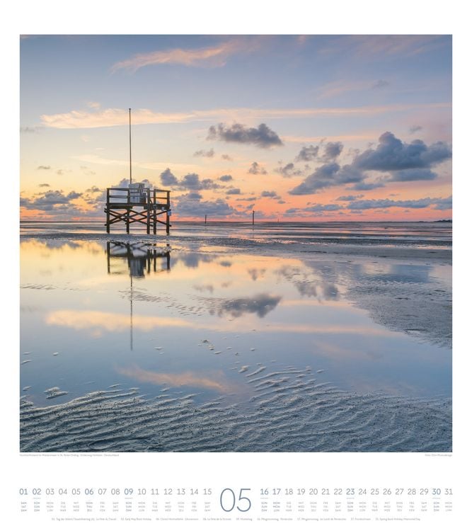 Produktbild: Meeresstille Kalender 2027