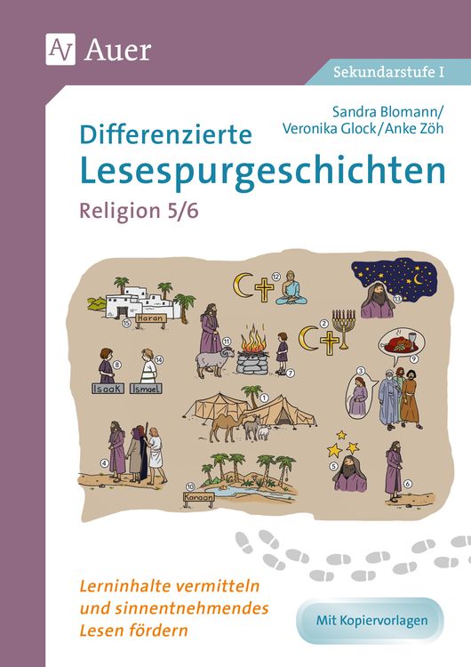 Produktbild: Differenzierte Lesespurgeschichten Religion 5-6