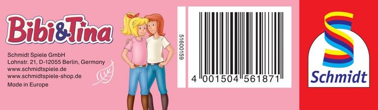 Produktbild: Puzzle Schmidt Spiele 56187 Bibi und Tina auf Martinshof 100 Teile