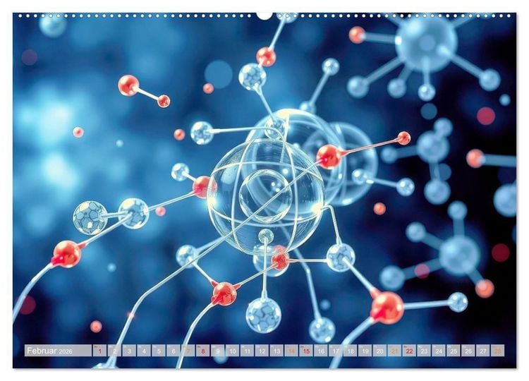 Produktbild: Quantenmechanik von Bits zu Qubits (hochwertiger Premium Wandkalender 2026 DIN A2 quer), Kunstdruck in Hochglanz
