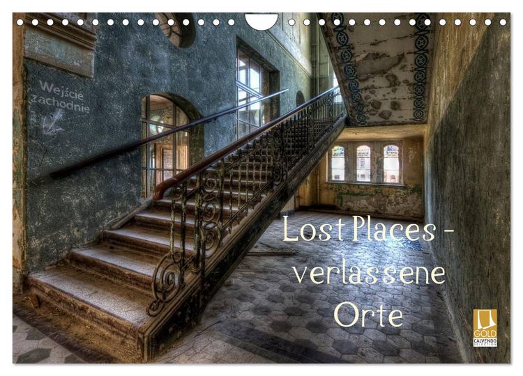 Produktbild: Lost Places - Verlassene Orte (Wandkalender 2026 DIN A4 quer), CALVENDO Monatskalender