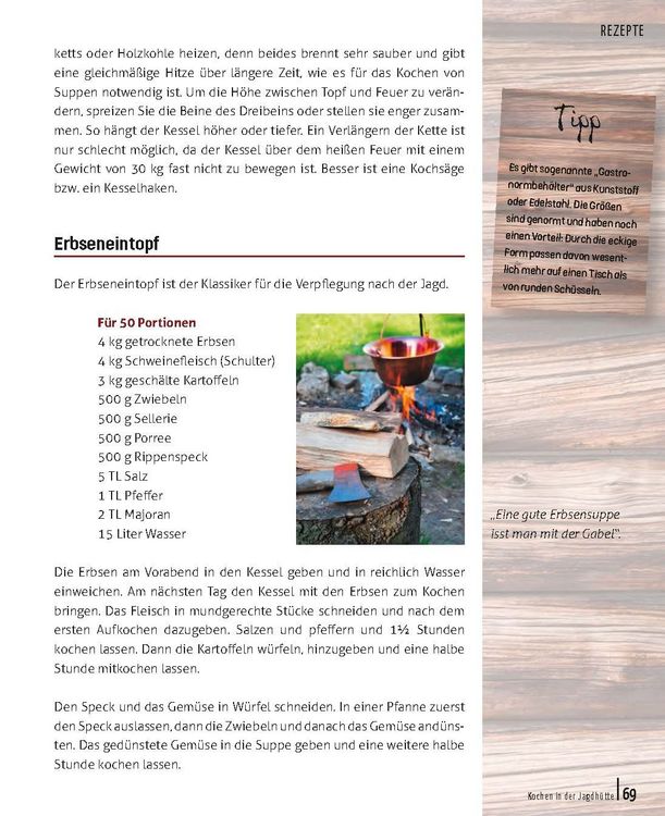 Produktbild: Kochen in der Jagdh&uuml;tte