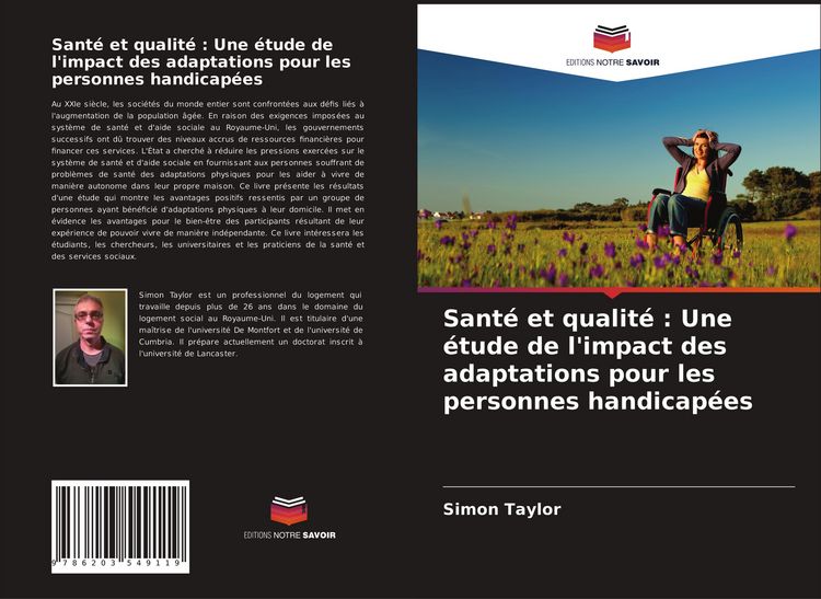 Produktbild: Sant&eacute; et qualit&eacute; : Une &eacute;tude de l'impact des adaptations pour les personnes handicap&eacute;es