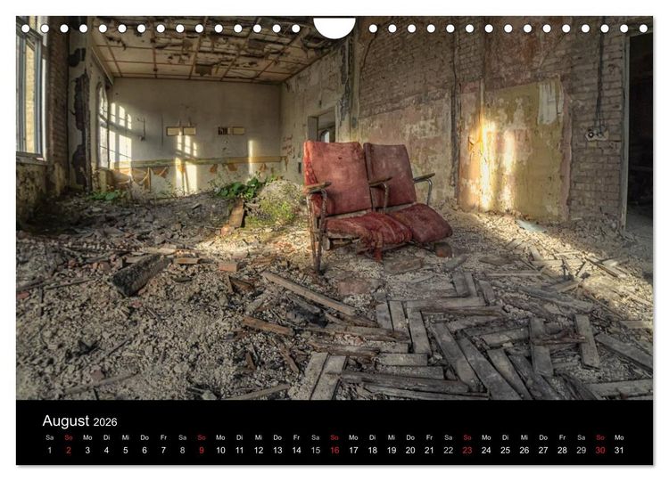 Produktbild: Verlassene Orte im Harz (Wandkalender 2026 DIN A4 quer), CALVENDO Monatskalender