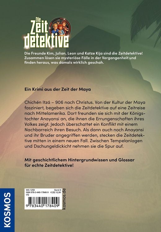 Produktbild: Die Zeitdetektive, 4, Die gefiederte Schlange
