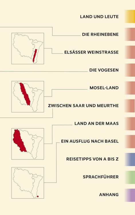Produktbild: TRESCHER Reisef&uuml;hrer Elsass und Lothringen