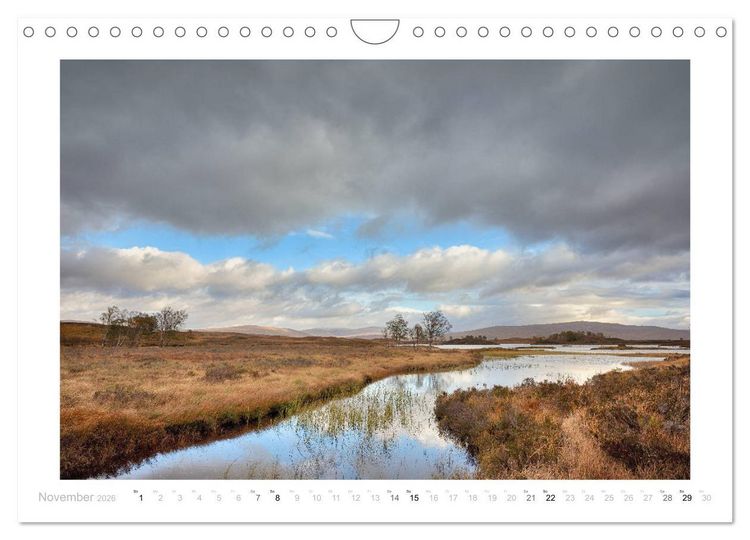 Produktbild: Schottland - Ein Roadtrip durch die herbstlichen Highlands (Wandkalender 2026 DIN A4 quer), CALVENDO Monatskalender