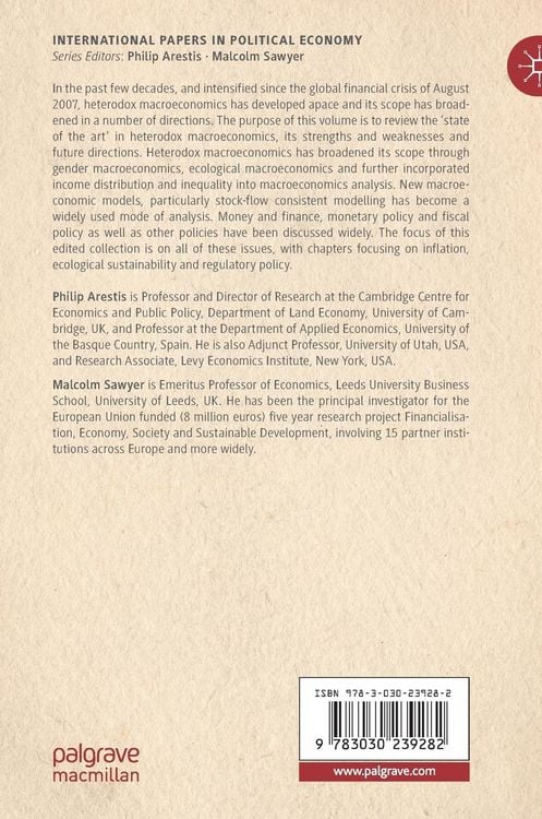 Produktbild: Frontiers of Heterodox Macroeconomics