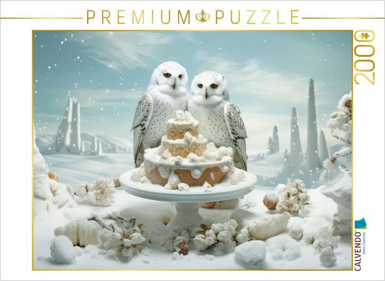 Produktbild: CALVENDO Puzzle Dessert-Tisch | 2000 Teile Lege-Gr&ouml;&szlig;e 90x67cm Foto-Puzzle f&uuml;r gl&uuml;ckliche Stunden