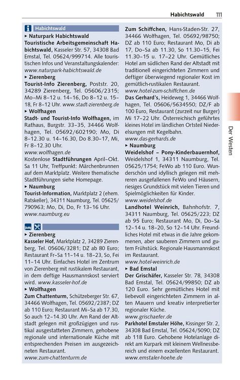 Produktbild: TRESCHER Reisef&uuml;hrer Nordhessen