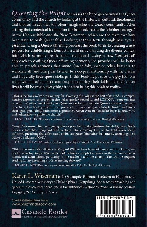 Produktbild: Queering the Pulpit