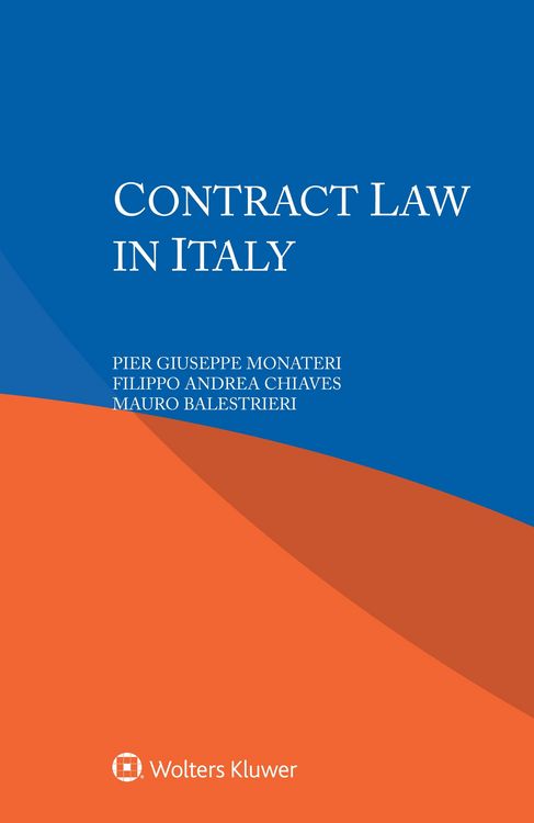 Produktbild: Contract Law in Italy