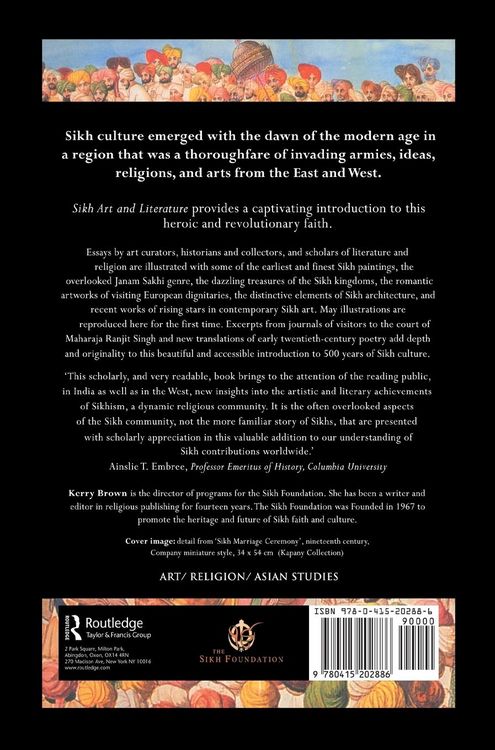 Produktbild: Sikh Art and Literature