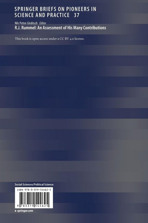 Produktbild: R.J. Rummel: An Assessment of His Many Contributions