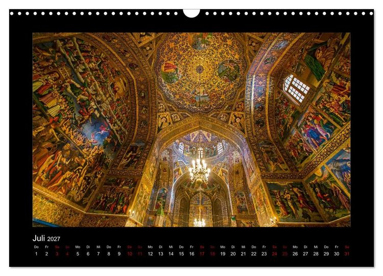 Produktbild: M&auml;rchenhaftes Persien - Weltkulturerbe und klassische H&ouml;hepunkte (Wandkalender 2027 DIN A3 quer), CALVENDO Monatskalender