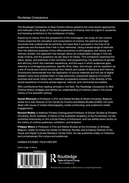Produktbild: The Routledge Companion to New Cinema History