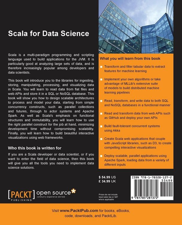 Produktbild: Scala for Data Science