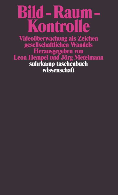 Produktbild: Bild &ndash; Raum &ndash; Kontrolle
