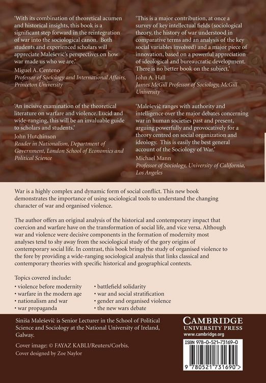 Produktbild: The Sociology of War and Violence