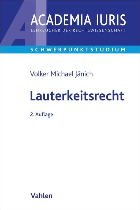 Produktbild: Academia Iuris - Schwerpunktstudium / Lauterkeitsrecht