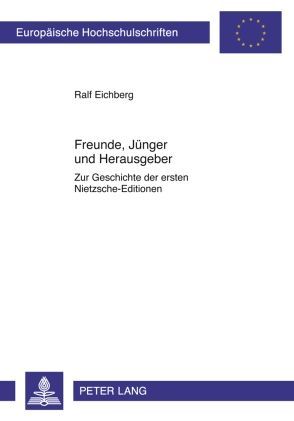 Produktbild: Freunde, Juenger und Herausgeber