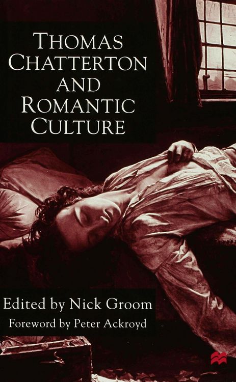 Produktbild: Thomas Chatterton and Romantic Culture