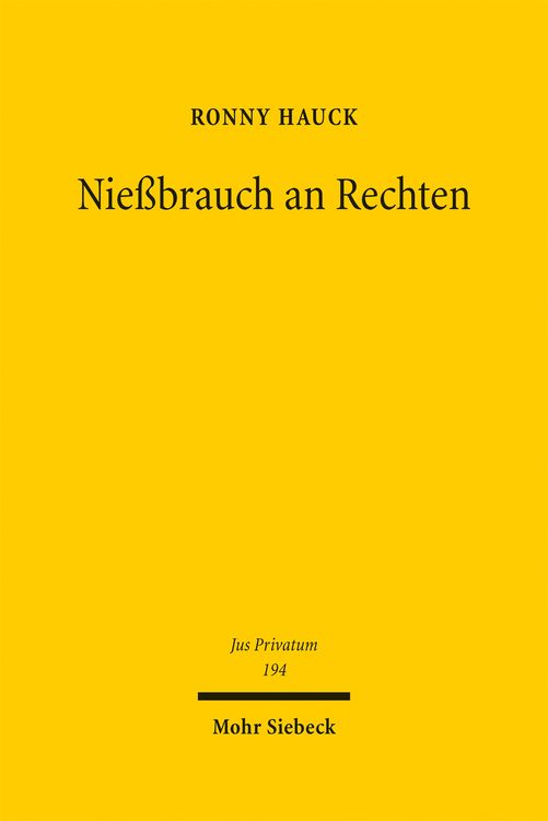 Produktbild: Nie&szlig;brauch an Rechten