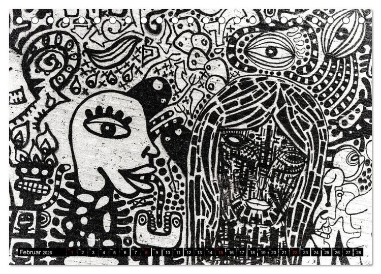 Produktbild: Street art London Michael Jaster (Tischkalender 2026 DIN A5 quer), CALVENDO Monatskalender