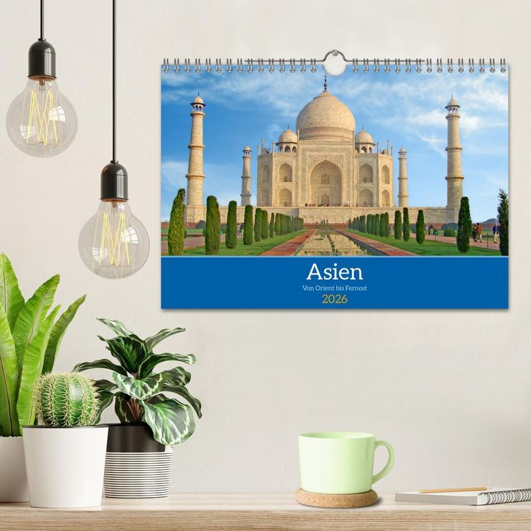Produktbild: Asien von Orient bis Fernost (Wandkalender 2026 DIN A4 quer), CALVENDO Monatskalender