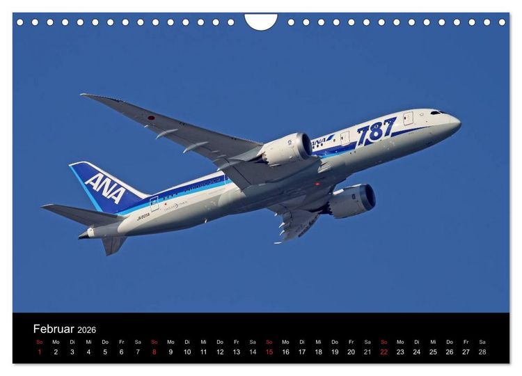 Produktbild: Faszination Flugzeug (Wandkalender 2026 DIN A4 quer), CALVENDO Monatskalender